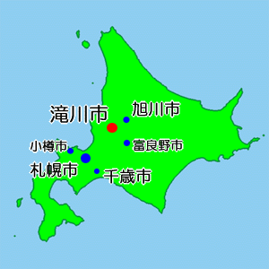 滝川市マップ