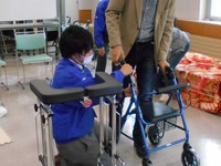 避難所用福祉用具歩行器