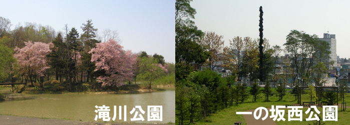 滝川公園・一の坂西公園