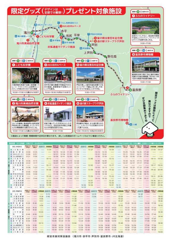 JR根室線周遊ラリー（うら面）