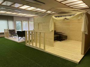 休息スペース「やすみん」